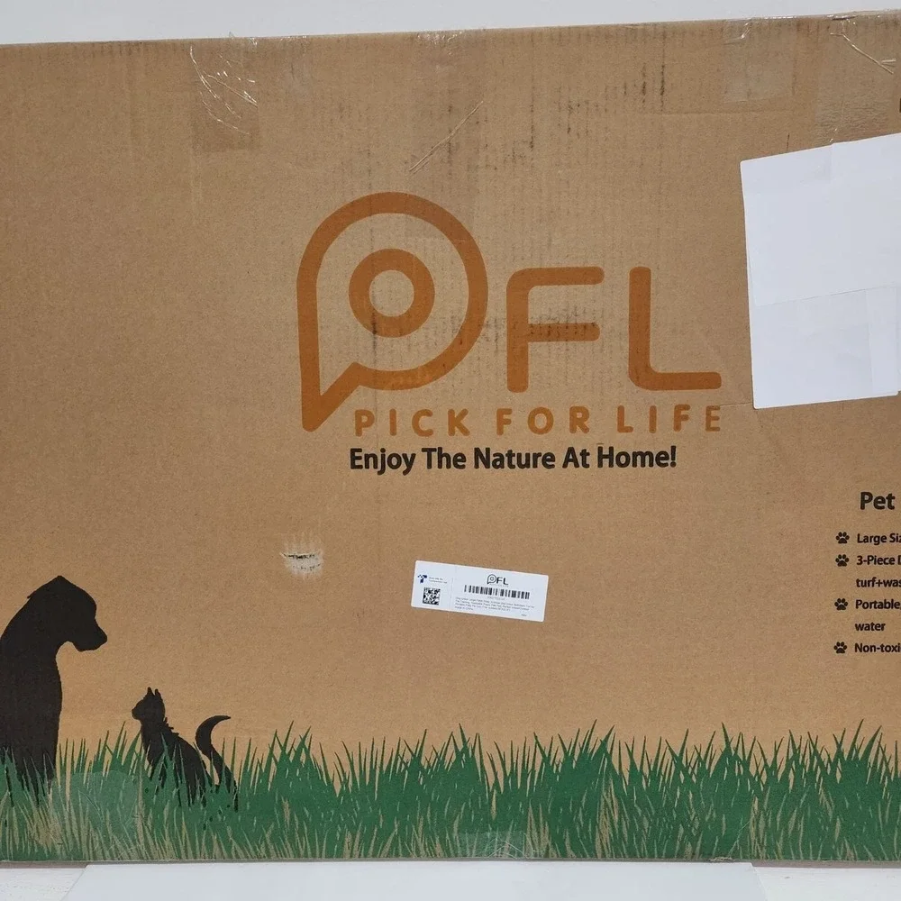Grass Pad for Dog Large Size 35x22 Potty Training Turf Reusable Pee Pad